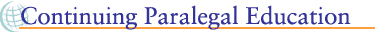 Paralegal training online